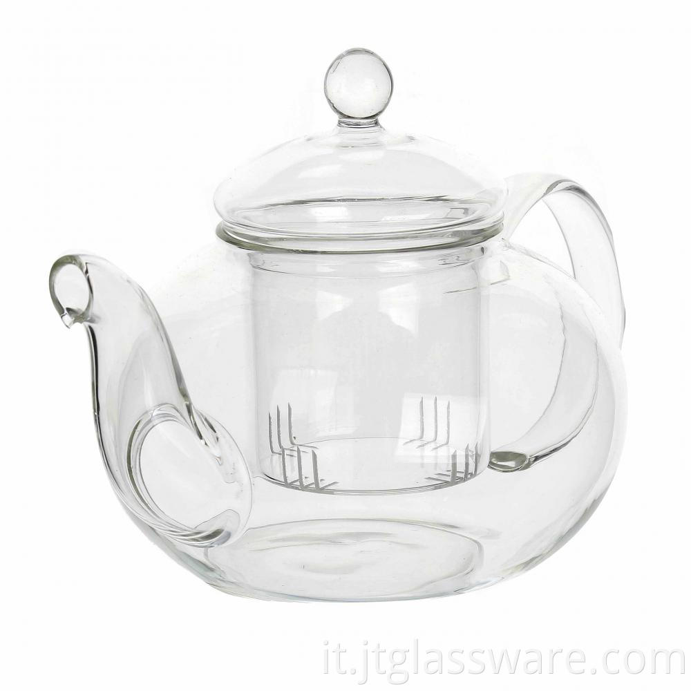 Flower Glass Teapot3